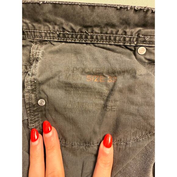 James Perse 5-Pocket Canvas Pants — 33 (Charcoal) - Picture 7 of 12